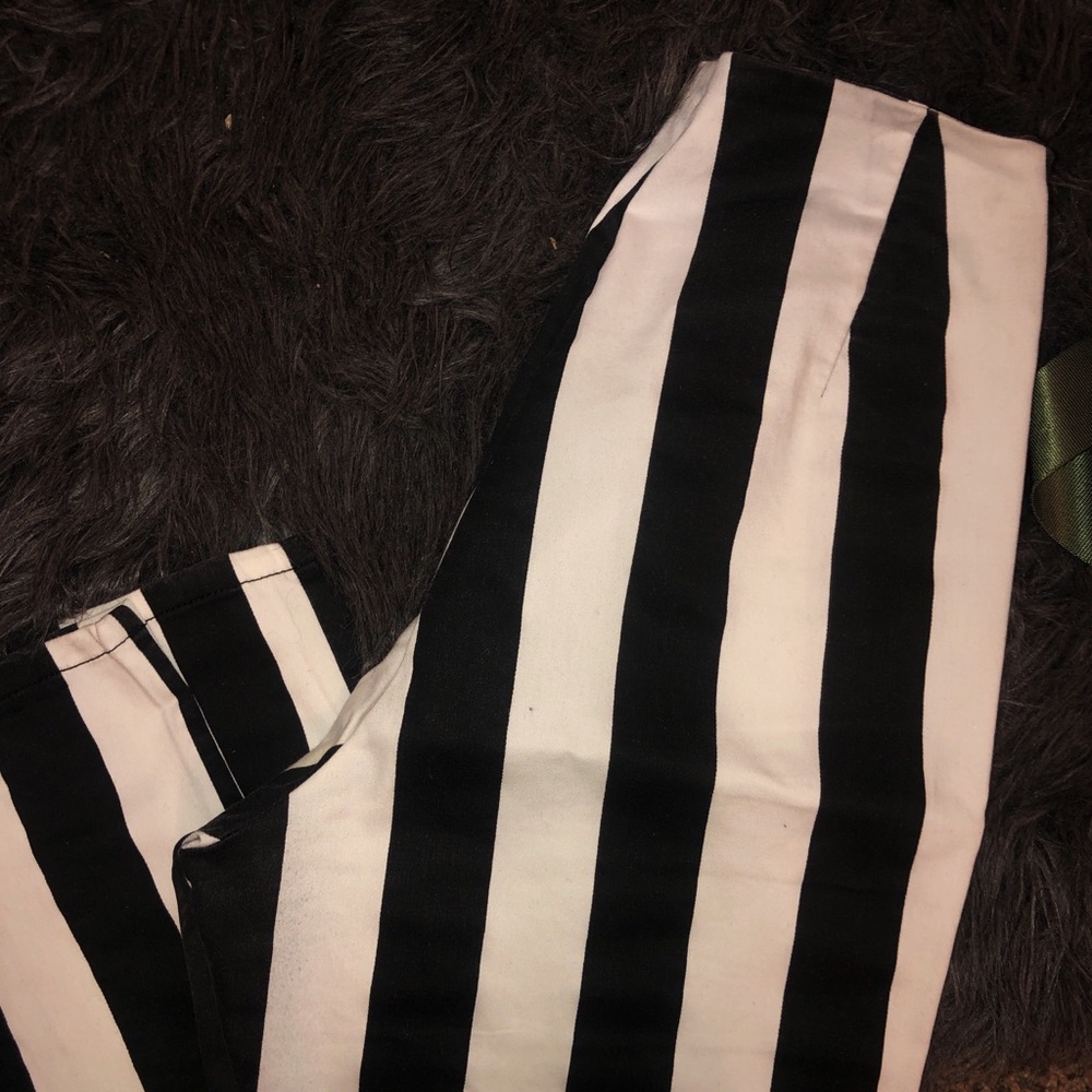 skinny striped H&M pants